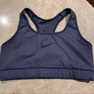 Blue Nike Sports Bra